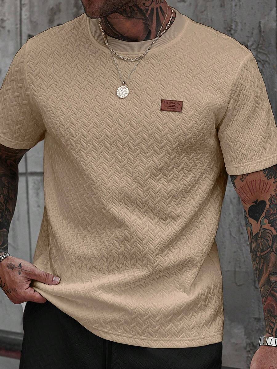 Camiseta Pavtros Jacquard