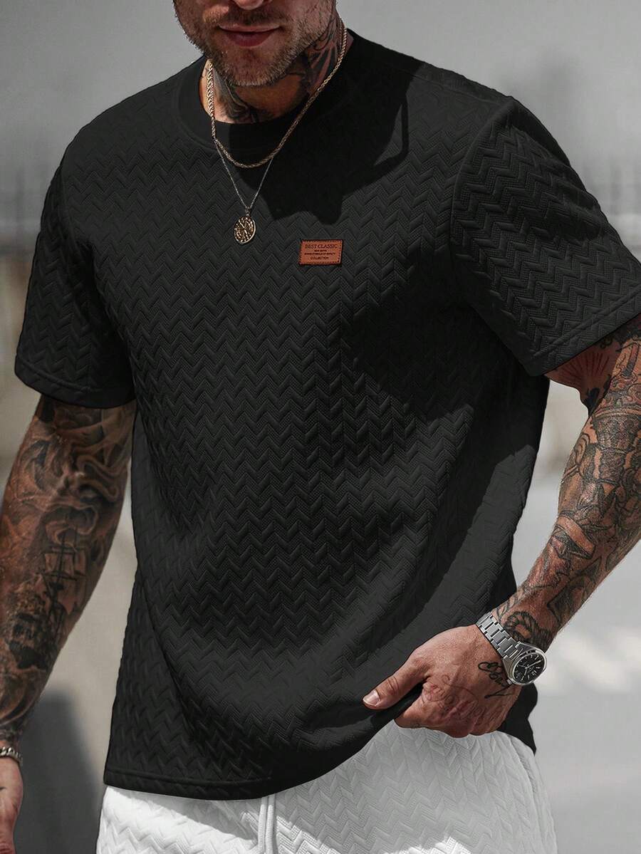 Camiseta Pavtros Jacquard