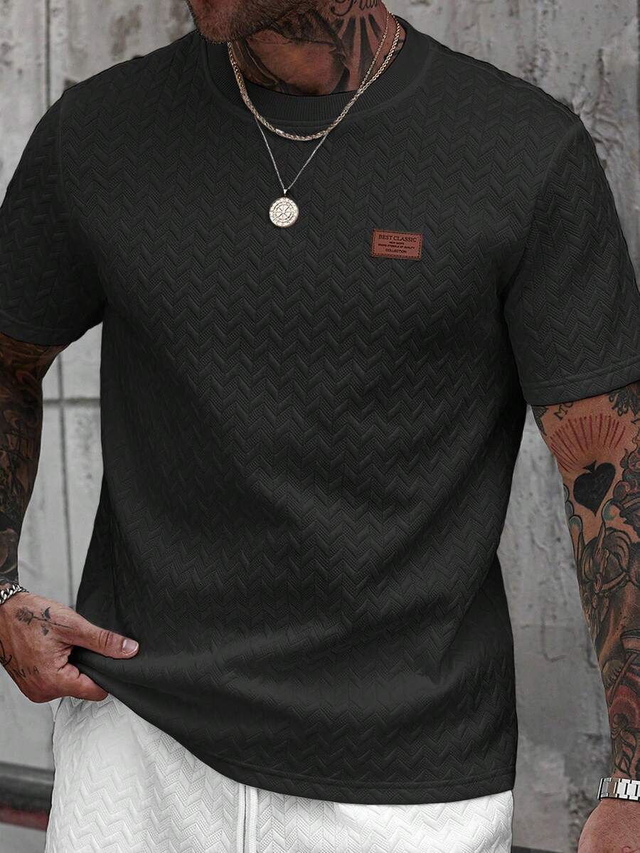 Camiseta Pavtros Jacquard