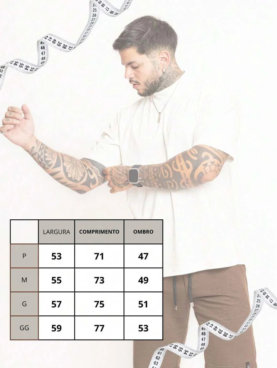 Kit Pavtros Oversized Trap 3 Camisetas