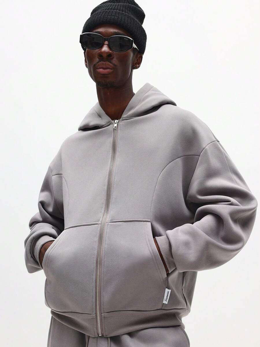 Conjunto Moletom Pavtros Studios Panel Zip Tracksuit