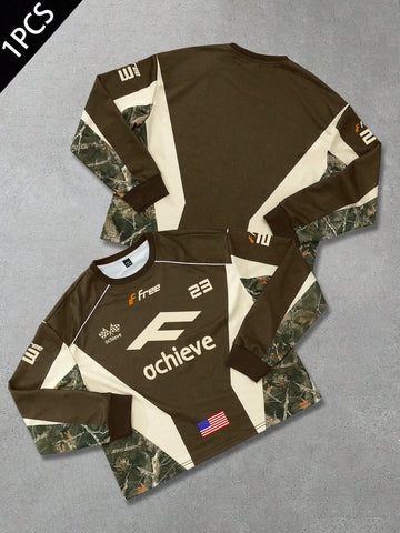 Moletom Pavtros Camuflado Colorblock