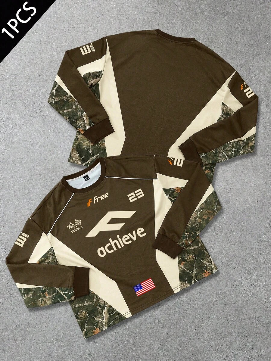 Moletom Pavtros Camuflado Colorblock