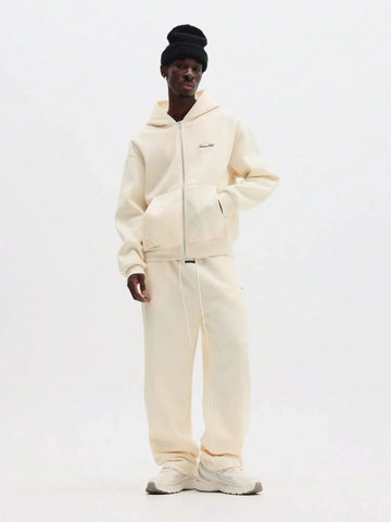 Conjunto Moletom Pavtros Studios Script Zip Tracksuit