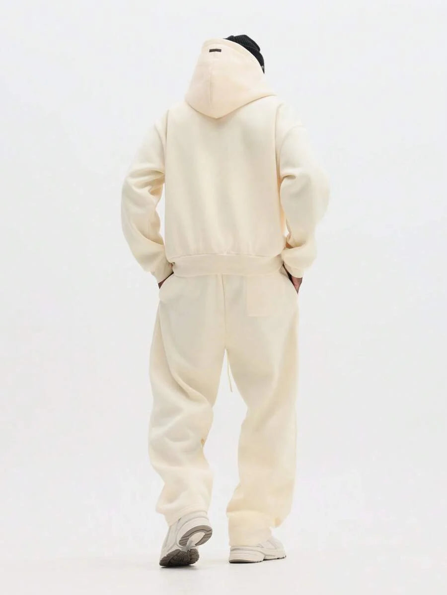 Conjunto Moletom Pavtros Studios Script Zip Tracksuit