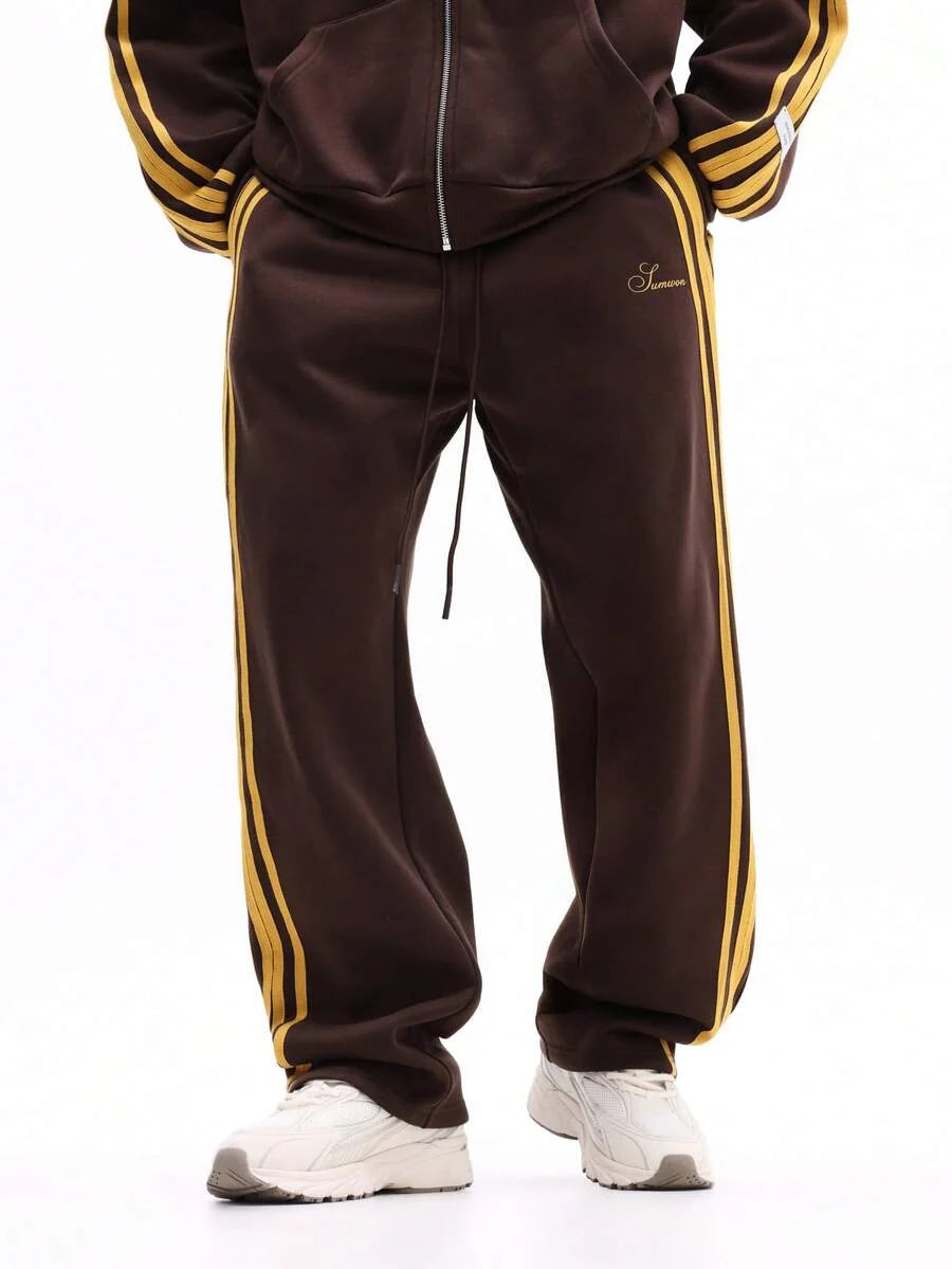 Conjunto Moletom Pavtros Studios Retro Stripe Tracksuit