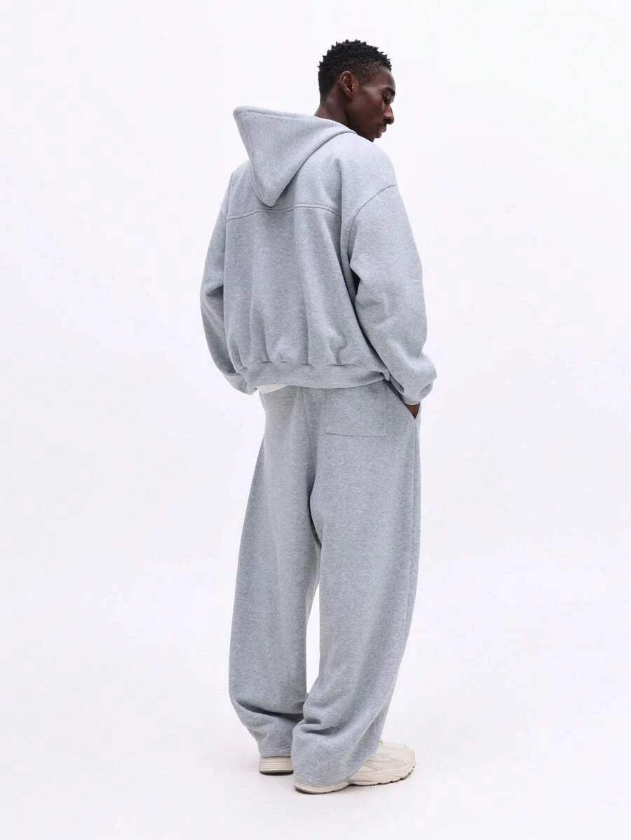 Conjunto Moletom Pavtros Studios Panel Zip Tracksuit Grey