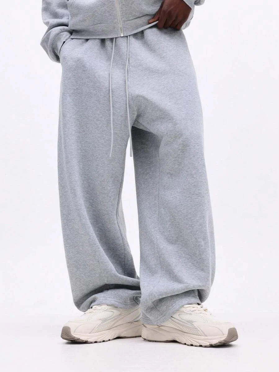 Conjunto Moletom Pavtros Studios Panel Zip Tracksuit Grey