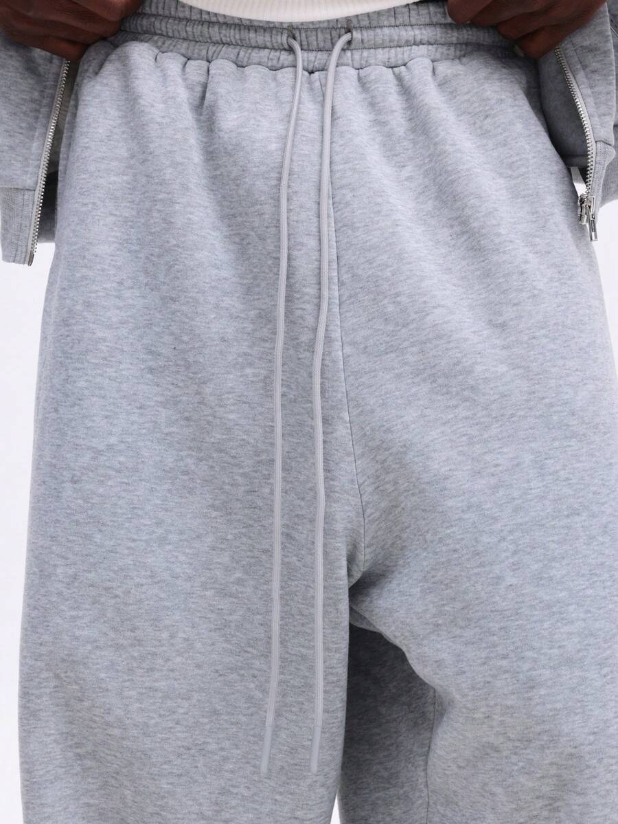 Conjunto Moletom Pavtros Studios Panel Zip Tracksuit Grey