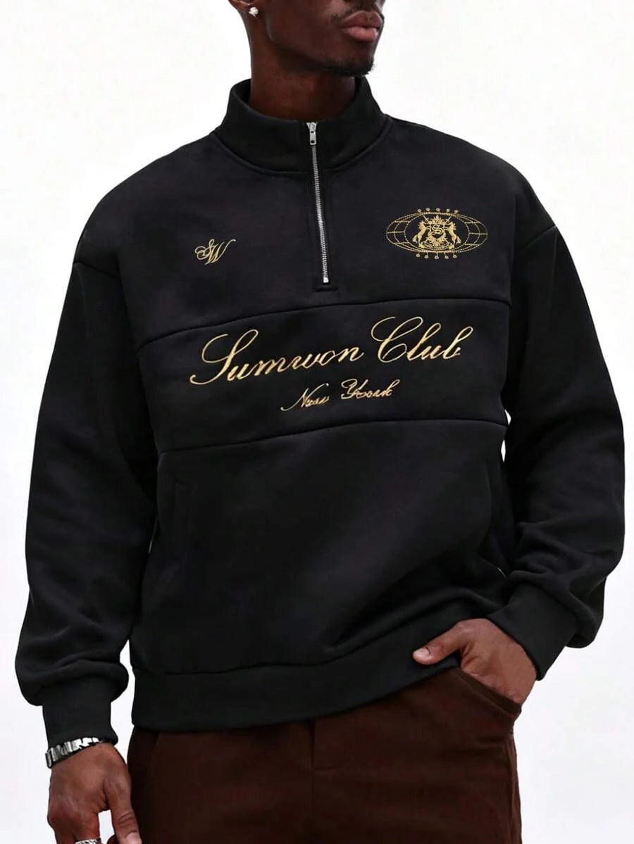 Moletom Pavtros Studios Club Half Zip