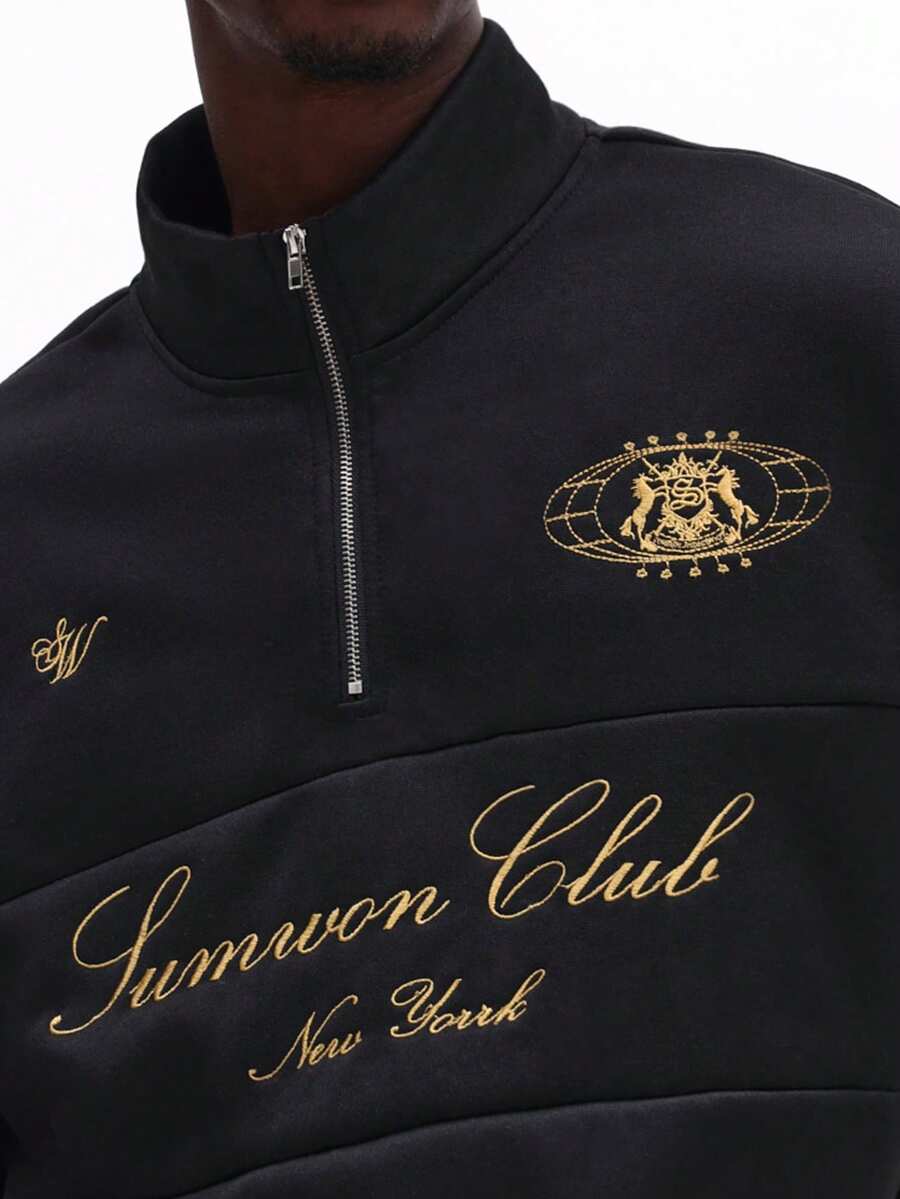 Moletom Pavtros Studios Club Half Zip