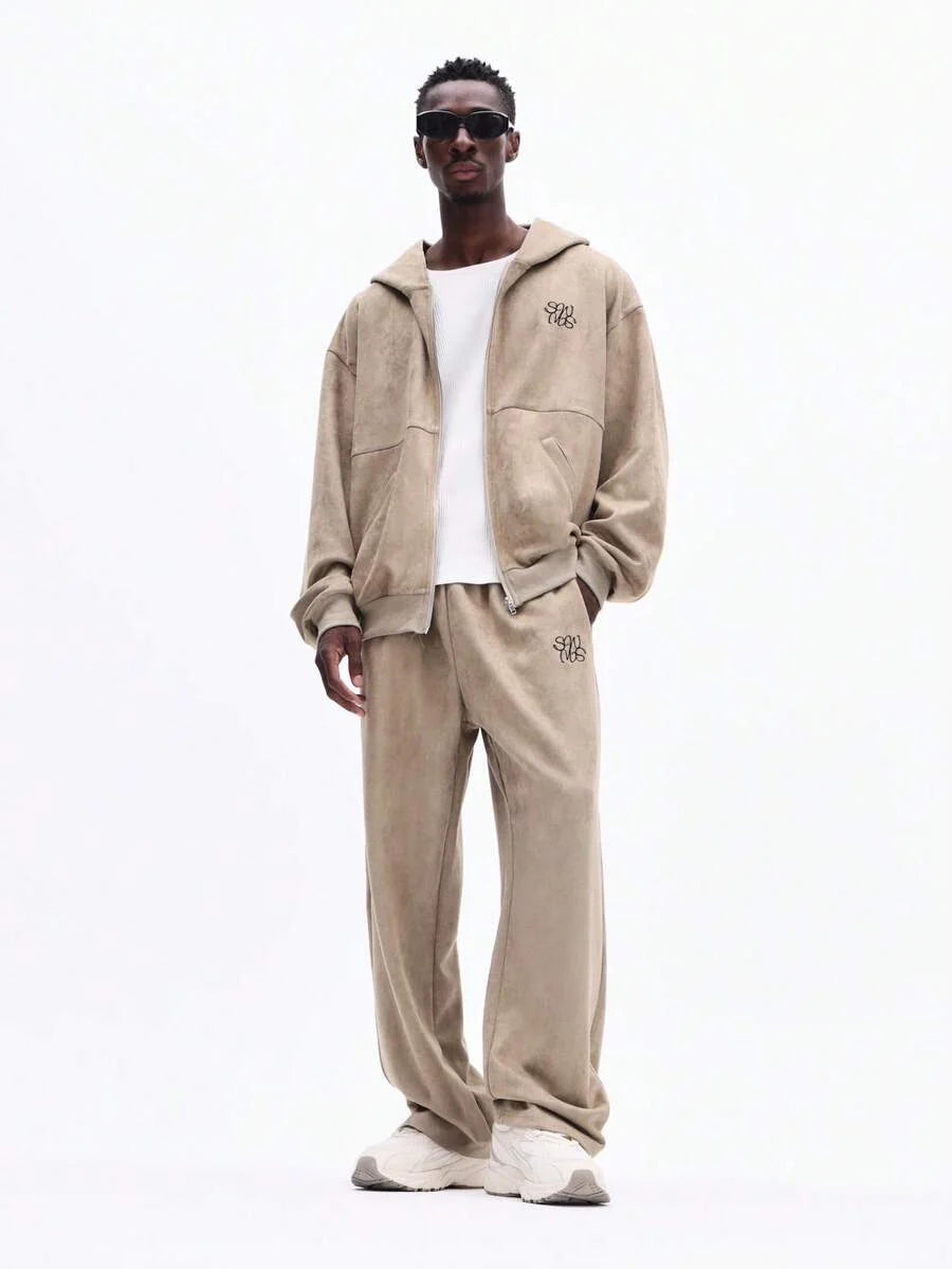 Conjunto Moletom Pavtros Studios Corduroy Zip Tracksuit