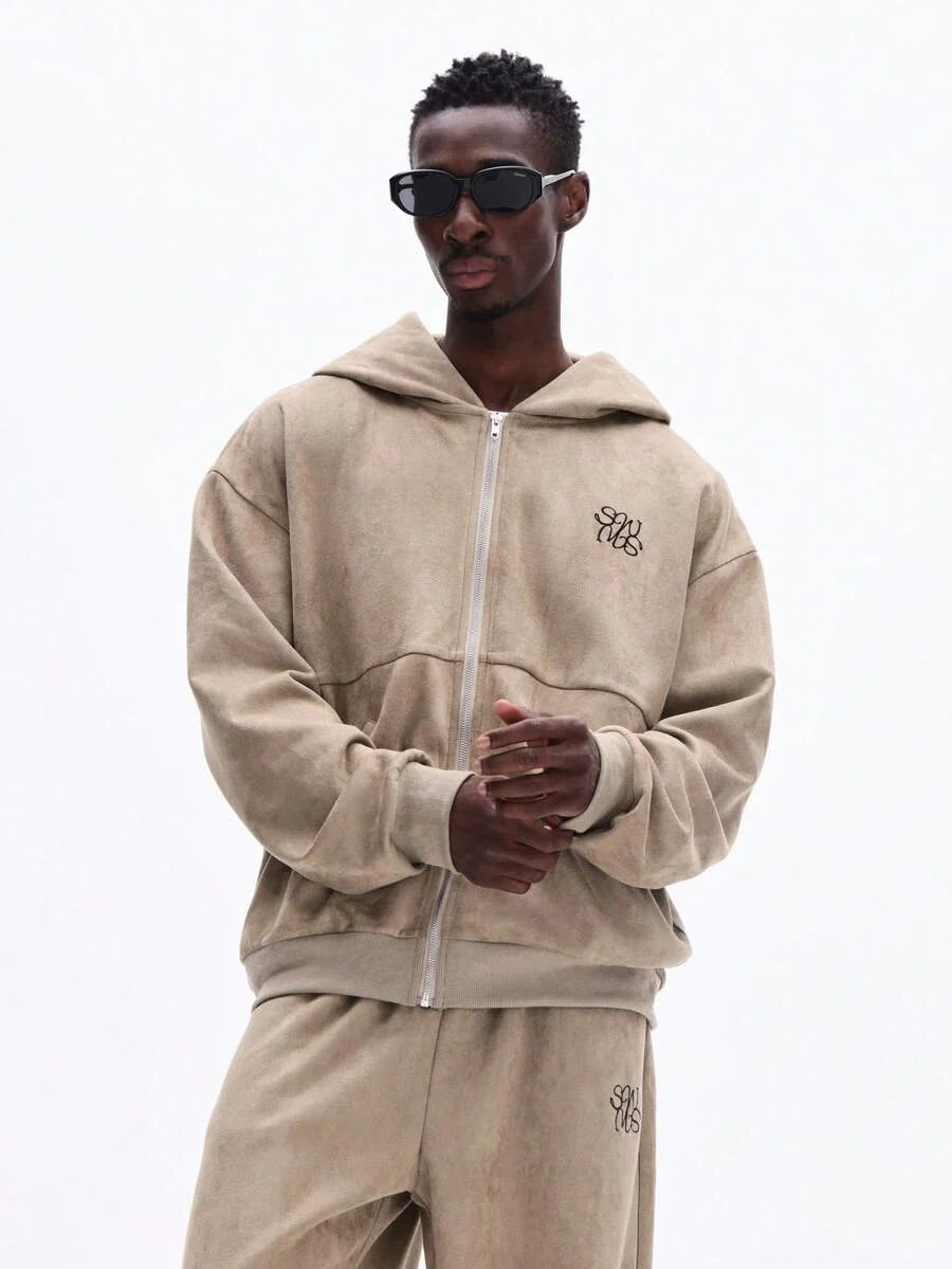 Conjunto Moletom Pavtros Studios Corduroy Zip Tracksuit