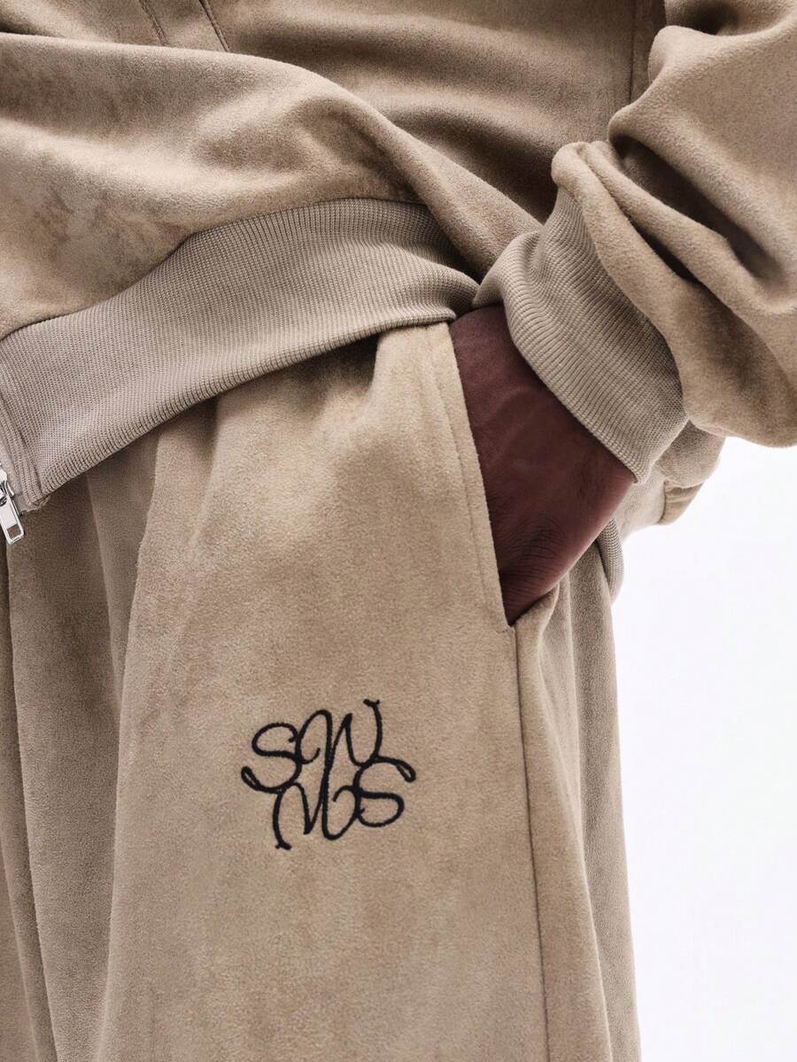 Conjunto Moletom Pavtros Studios Corduroy Zip Tracksuit