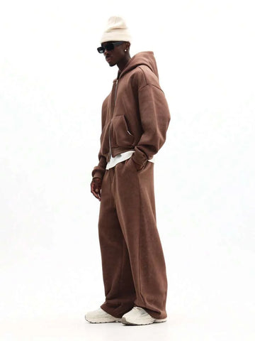 Conjunto Moletom Pavtros Studios Minimalist Zip Tracksuit