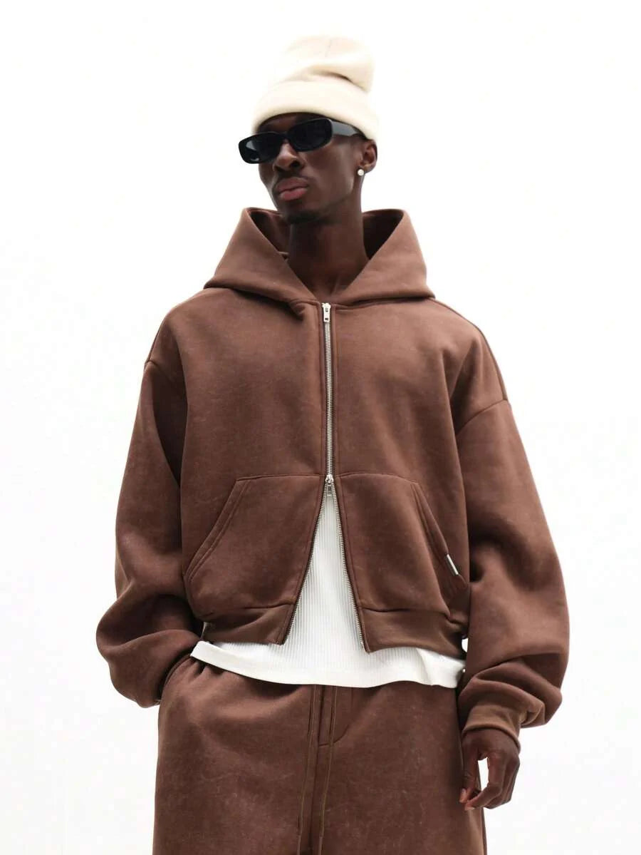 Conjunto Moletom Pavtros Studios Minimalist Zip Tracksuit