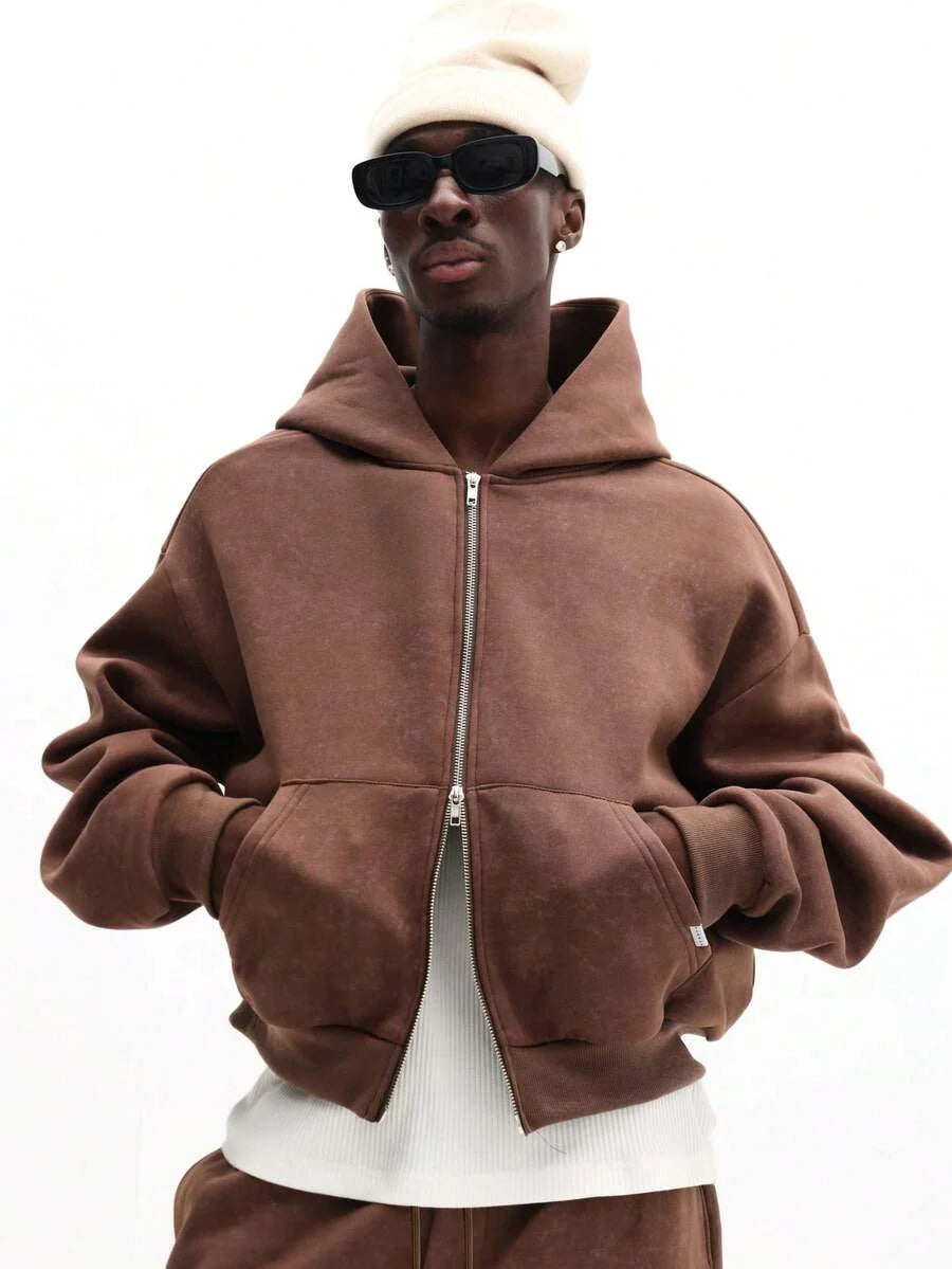 Conjunto Moletom Pavtros Studios Minimalist Zip Tracksuit