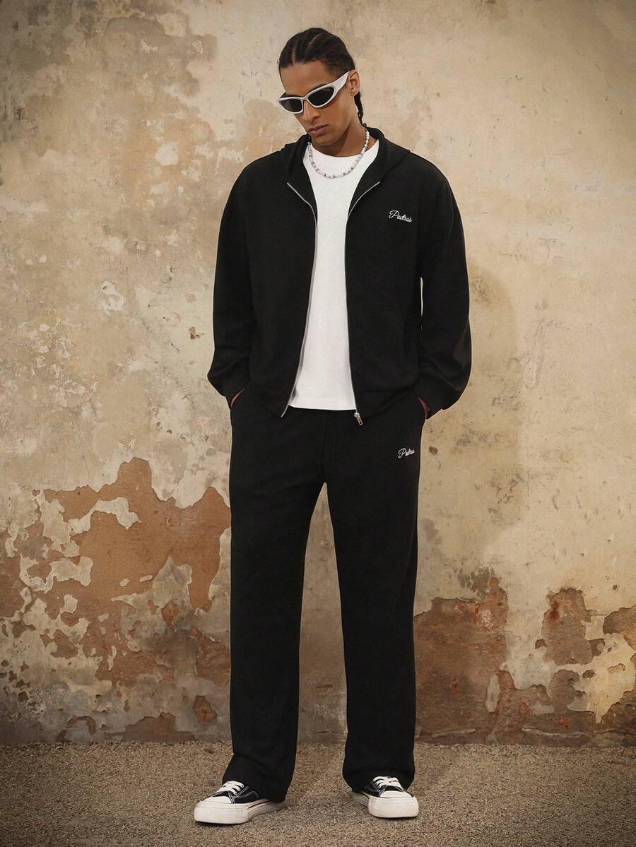 Conjunto Pavtros Studios Signature Corduroy Full-Zip Tracksuit