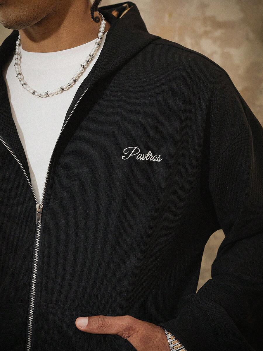 Conjunto Pavtros Studios Signature Corduroy Full-Zip Tracksuit