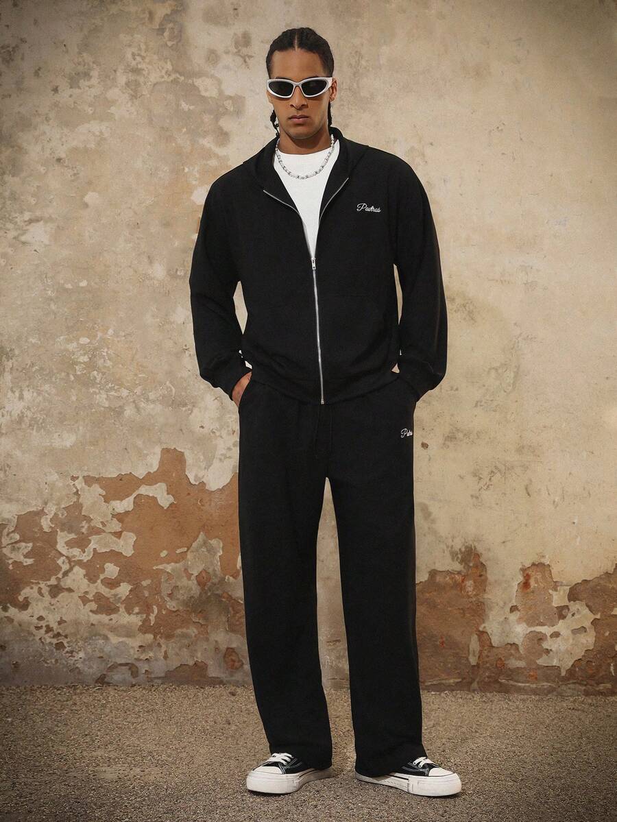 Conjunto Pavtros Studios Signature Corduroy Full-Zip Tracksuit