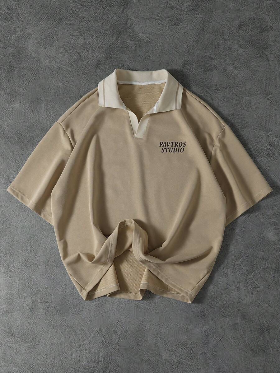 Camisa Polo Pavtros Studios Minimalist Knit Polo