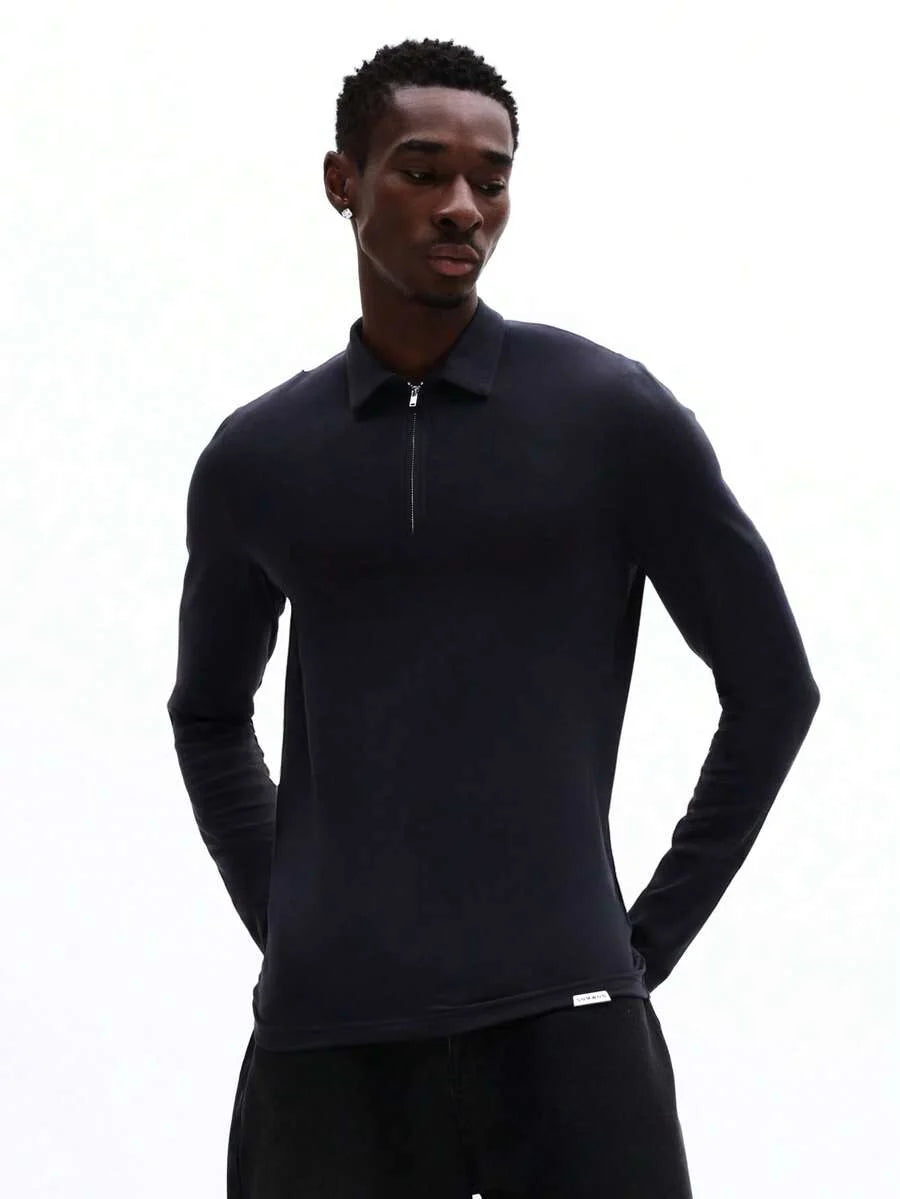 Camisa Polo Pavtros Zip Polo