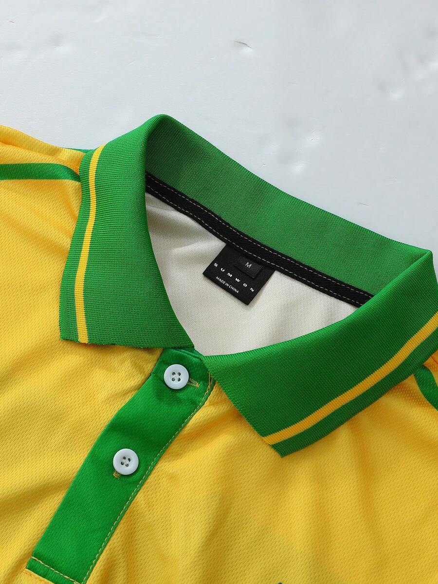 Camisa Polo Pavtros Studios Brazil 03 Football Jersey