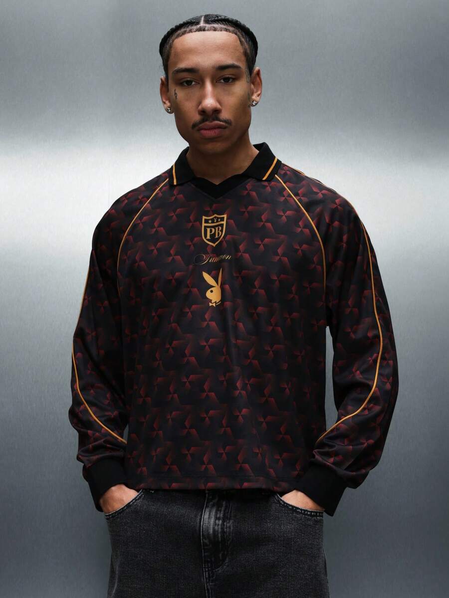 Camisa Long Sleeve Polo Pavtros Monarchy