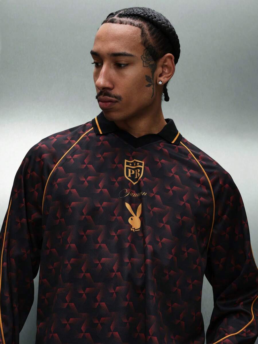 Camisa Long Sleeve Polo Pavtros Monarchy
