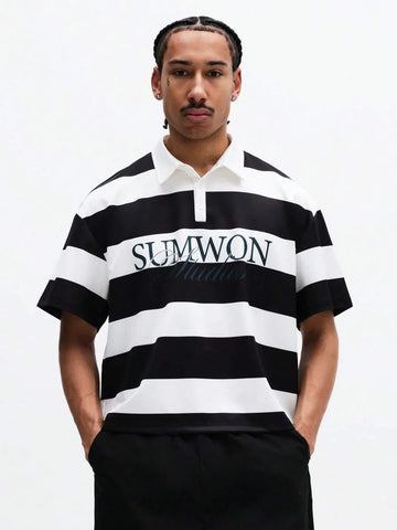 Camisa Polo Pavtros Studios Striped Rugger Jersey