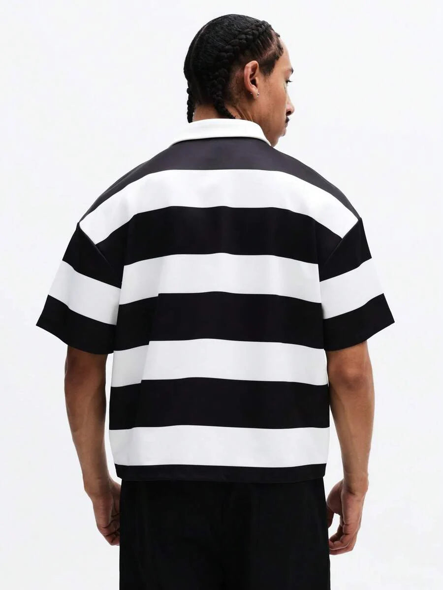 Camisa Polo Pavtros Studios Striped Rugger Jersey
