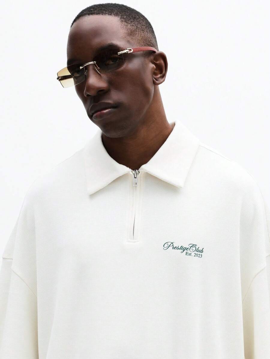 Camisa Polo Pavtros Studios Prestige Zip Polo