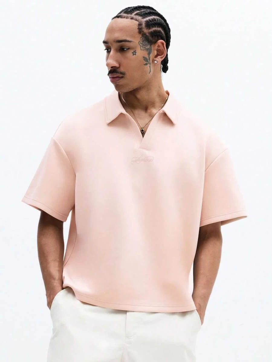 Camisa Polo Pavtros Studios Minimalist Pink Polo
