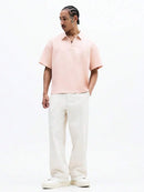 Camisa Polo Swavvy Studios Minimalist Pink Polo