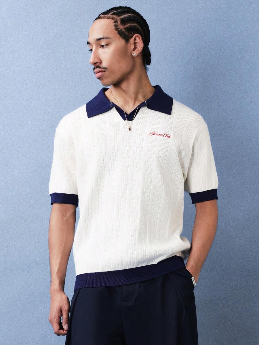 Camisa Polo Pavtros Studios Club Knit Polo