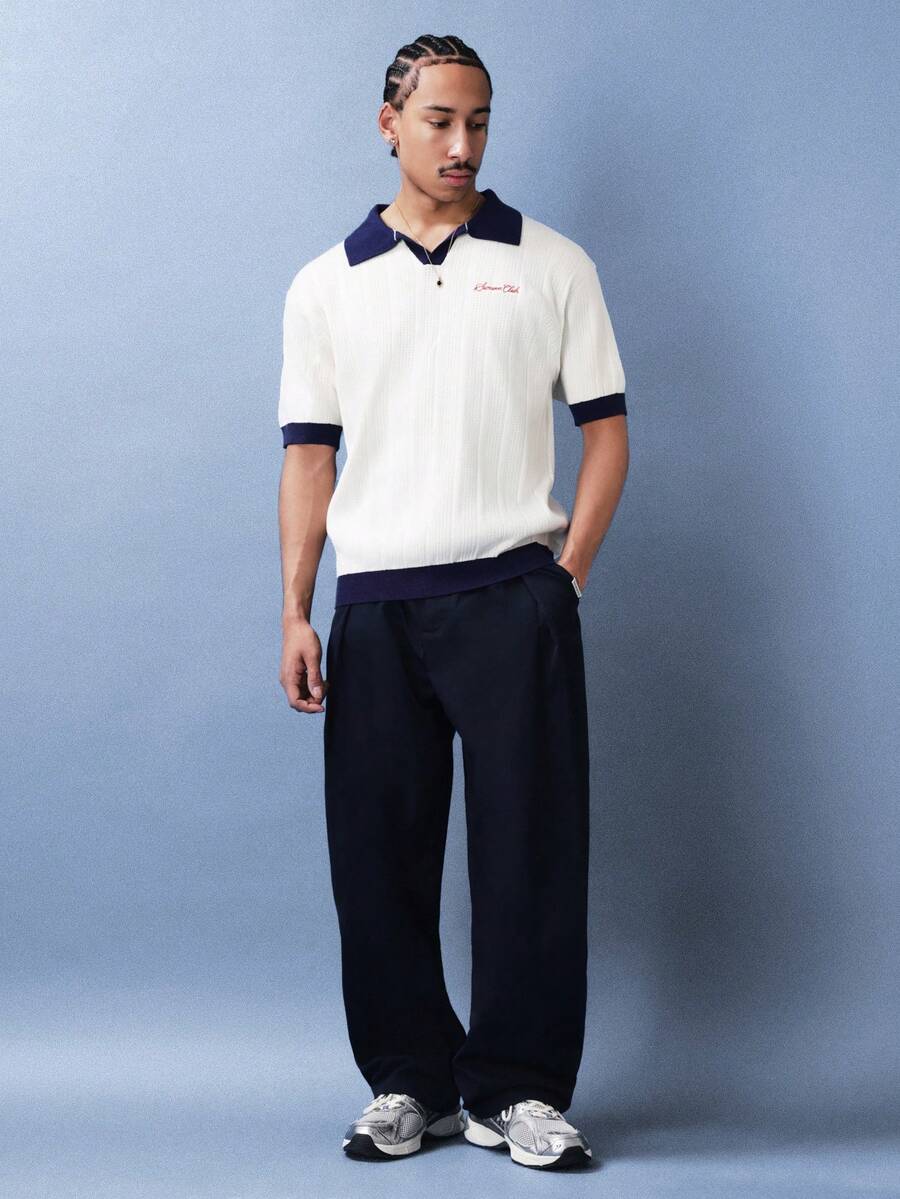 Camisa Polo Pavtros Studios Club Knit Polo