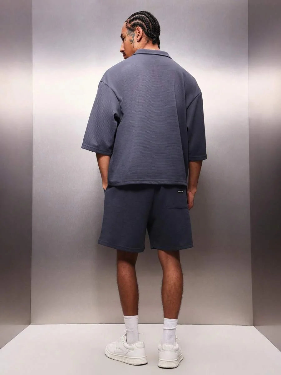 Conjunto Pavtros Studios Minimalist Bunny Polo e Shorts Set
