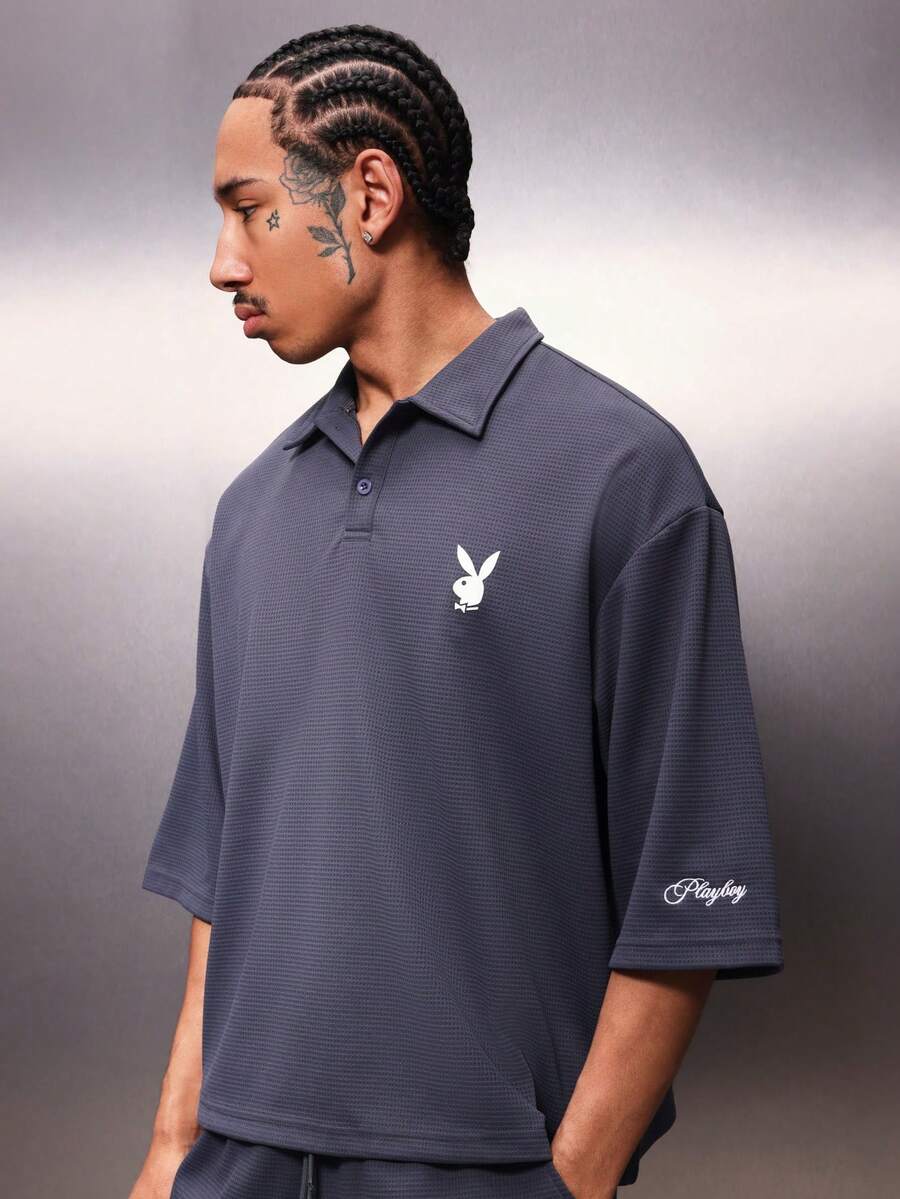 Conjunto Pavtros Studios Minimalist Bunny Polo e Shorts Set
