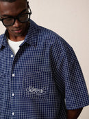 Camiseta Swavvy Botton Xadrez