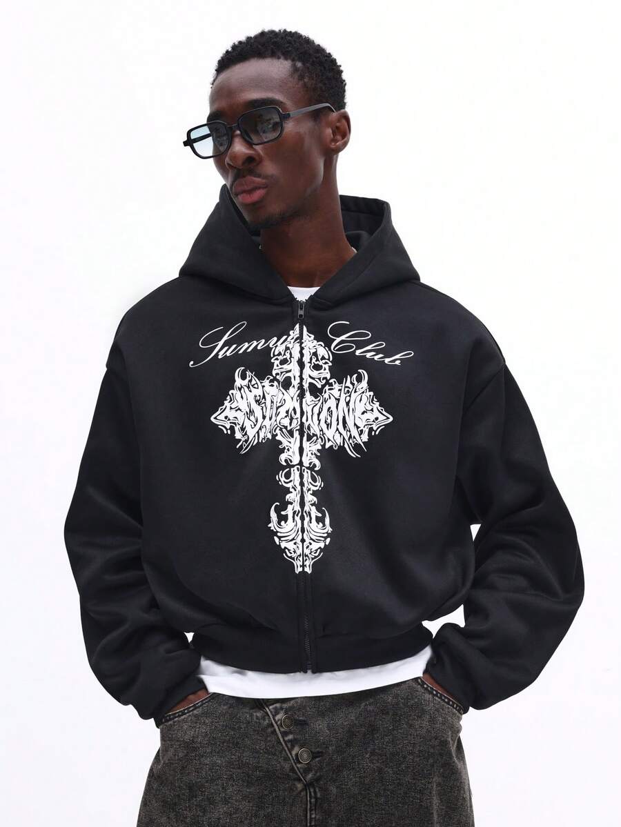Moletom Pavtros Studios Cross Zip Hoodie