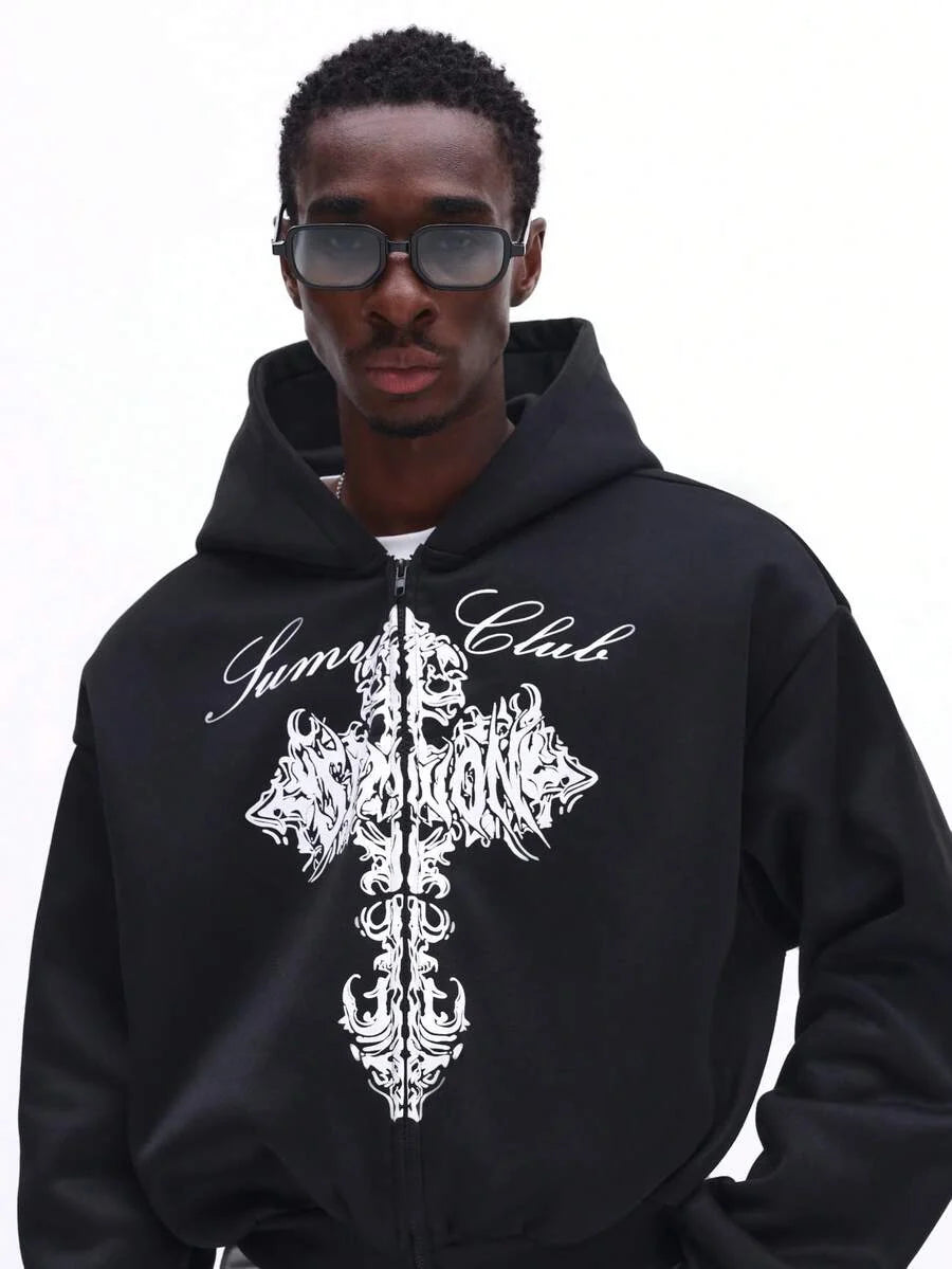 Moletom Pavtros Studios Cross Zip Hoodie