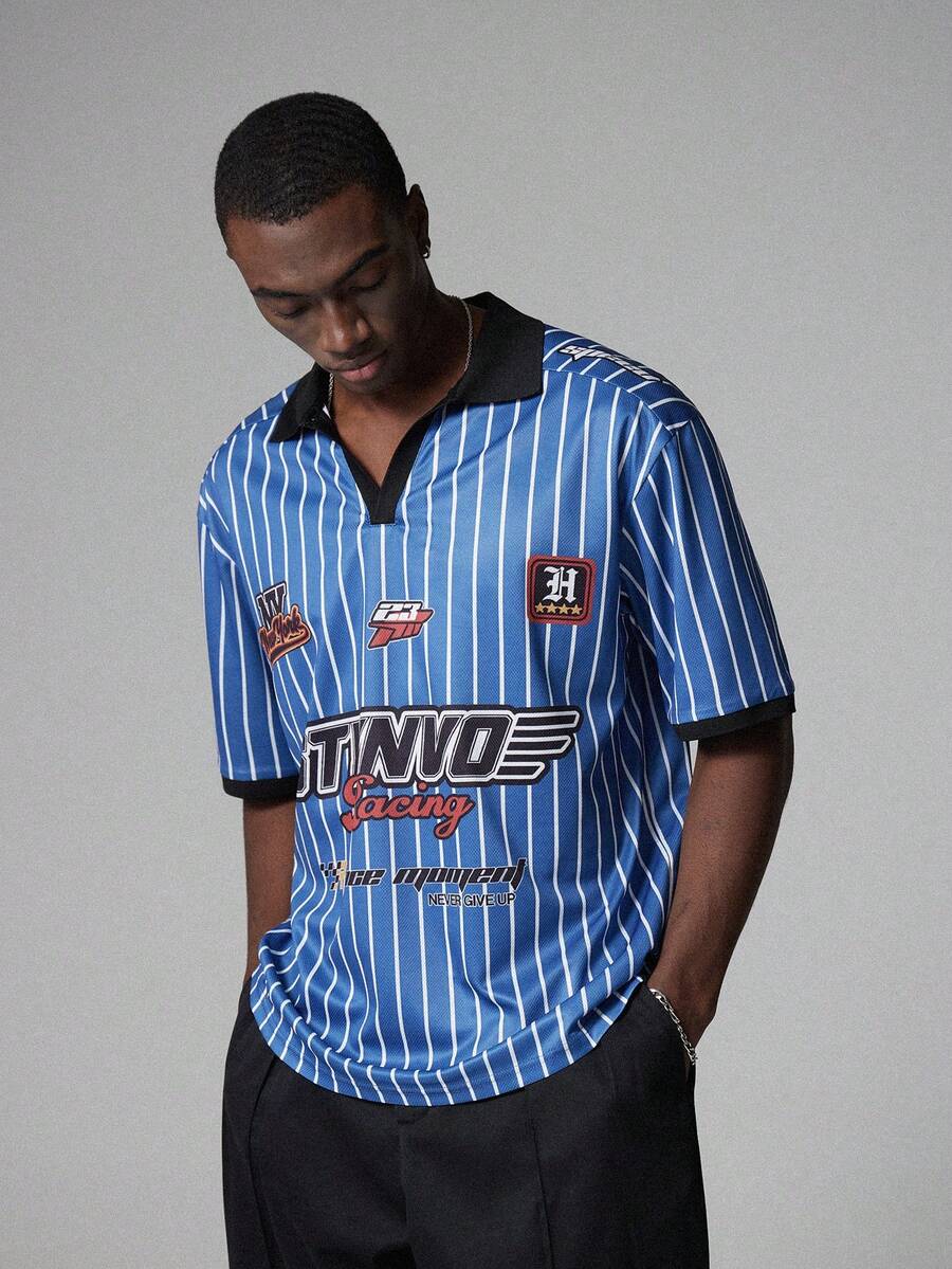 Camisa Polo Pavtros Studios Racing Football Jersey