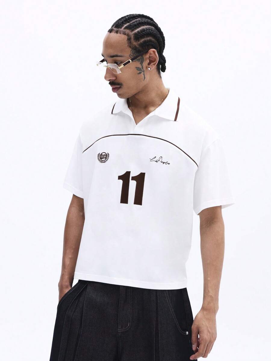Camisa Polo Pavtros Studios Los Angeles 11 Football Jersey
