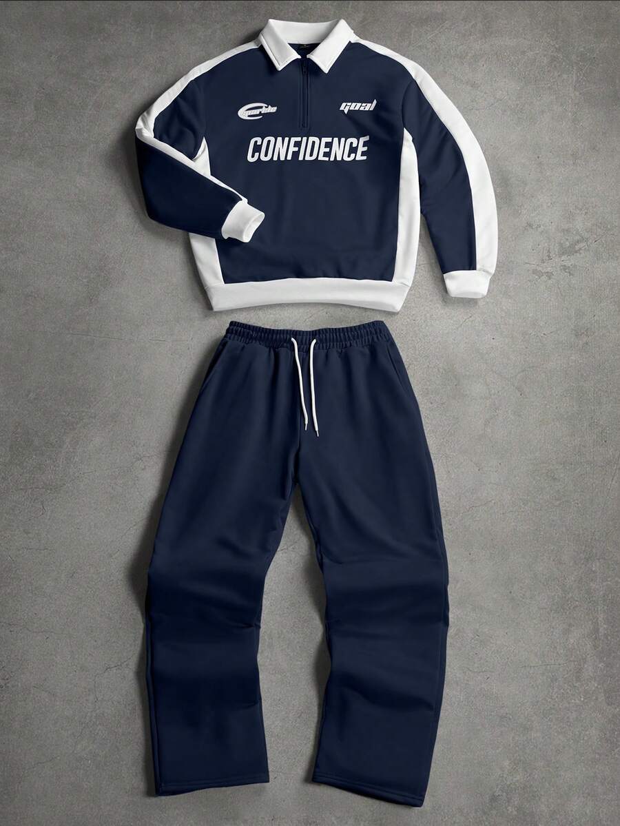 Conjunto Pavtros Confidence Grey Tracksuit