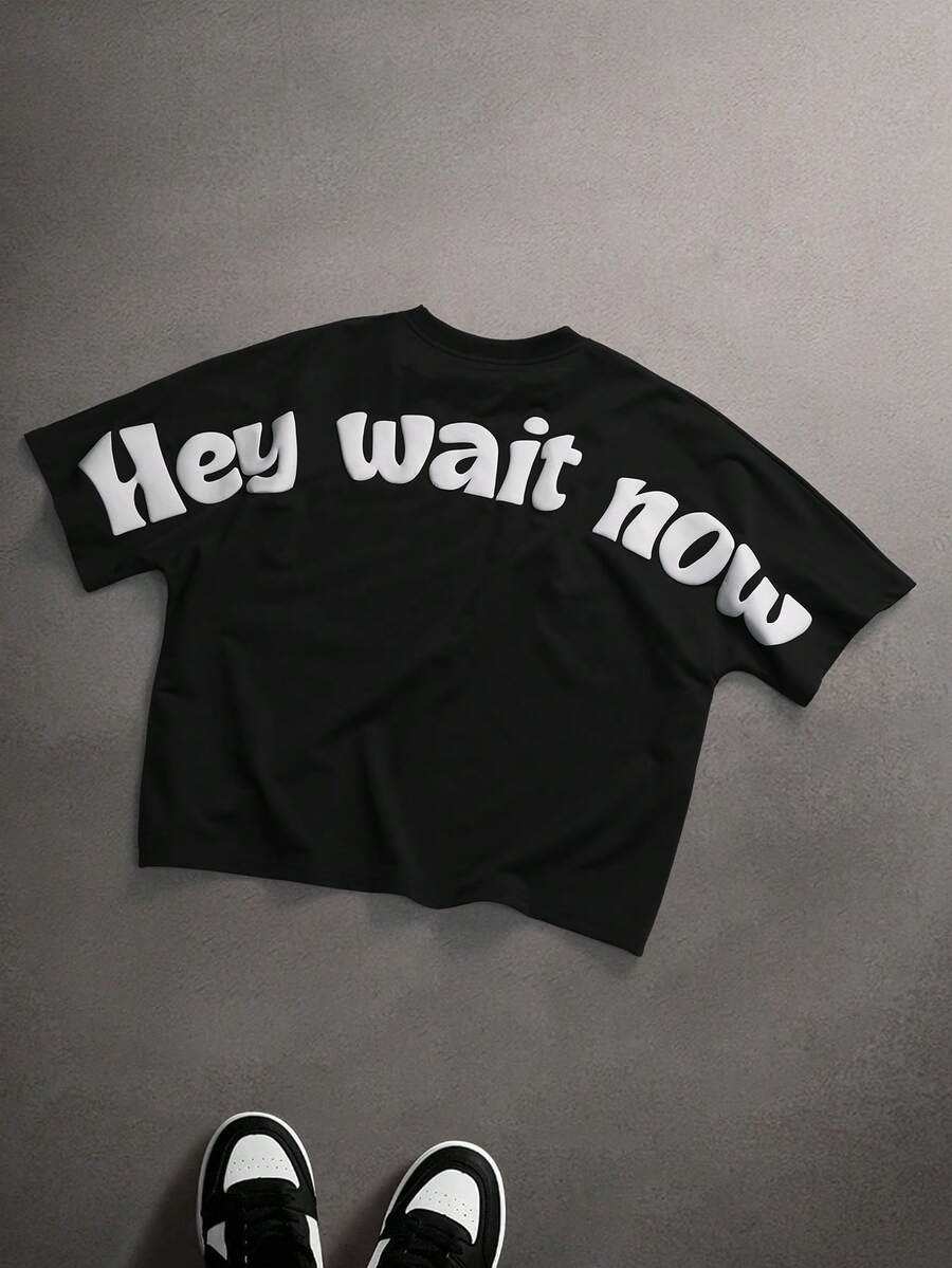 Camiseta Pavtros Hey Wait Now