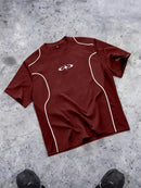 Camiseta Swavvy Folgado Estampa Gráfica Recorte