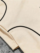 Camiseta Swavvy Folgado Estampa Gráfica Recorte