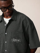 Camiseta Swavvy Botton Xadrez