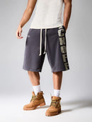 Bermuda Moletom Swavvy Studios Block Letter Jorts