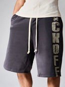 Bermuda Moletom Swavvy Studios Block Letter Jorts